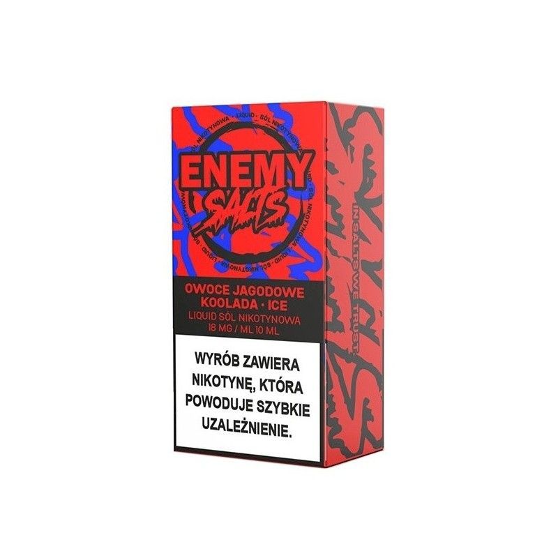 Liquid Enemy Salts - Fruits Rouges Koolada Glacé 18mg | Bigvapoteur