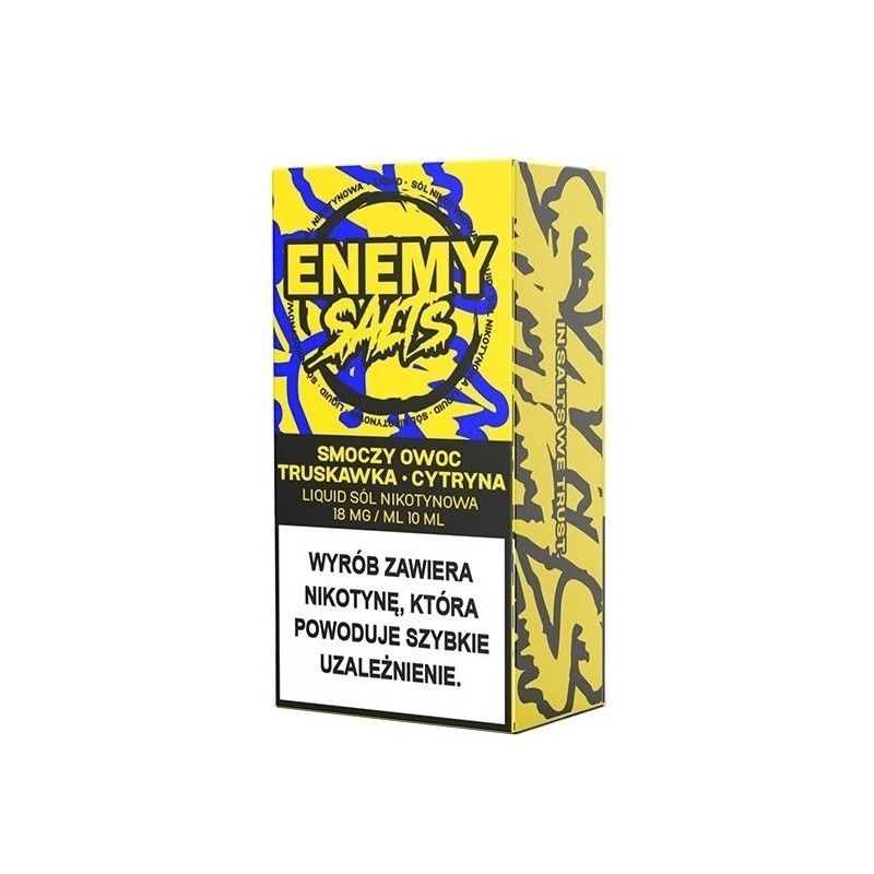 Liquid Enemy Salts - Smoczy Owoc Truskawka Cytryna 18mg | Bigvapoteur