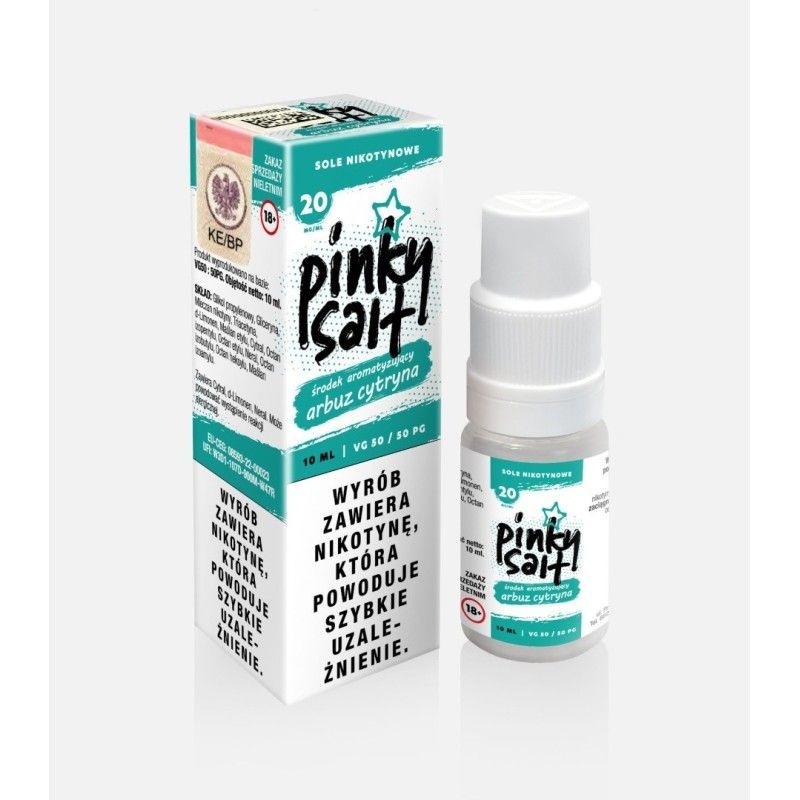 Liquid Pinky Vape Salt - 10ml Watermelon Lemon 20mg | Bigvapoteur