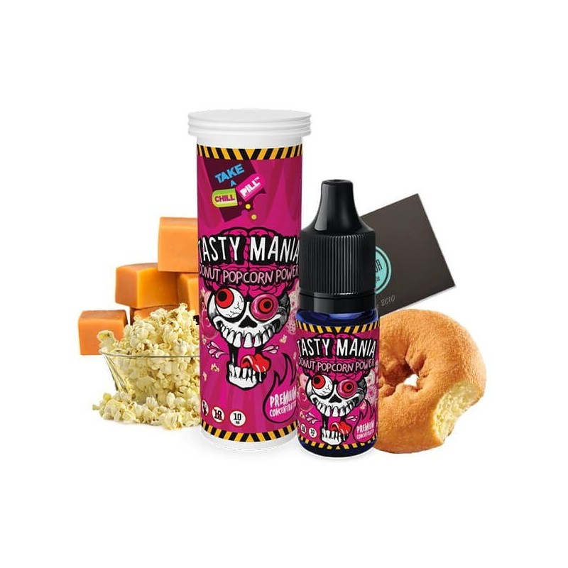 Arôme Chill Pill 10ml - Donut Popcorn | BigVapoteur