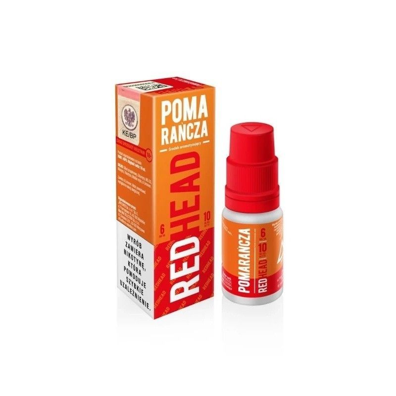 Liquid RedHead - Pomarańcza 6mg 10ml | Bigvapoteur