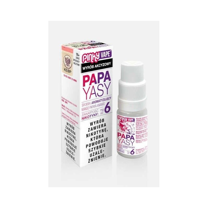 Liquid Pinky Vape - Papayasy 6mg 10ml | Bigvapoteur