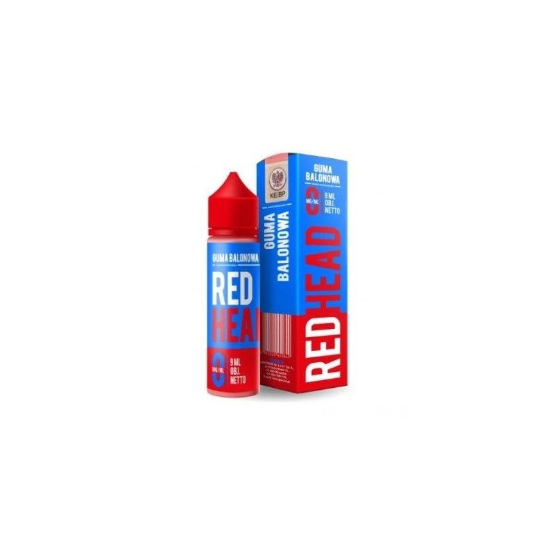 RedHead 9/60ml Bubble Gum Longfill E-Liquid | Bigvapoteur