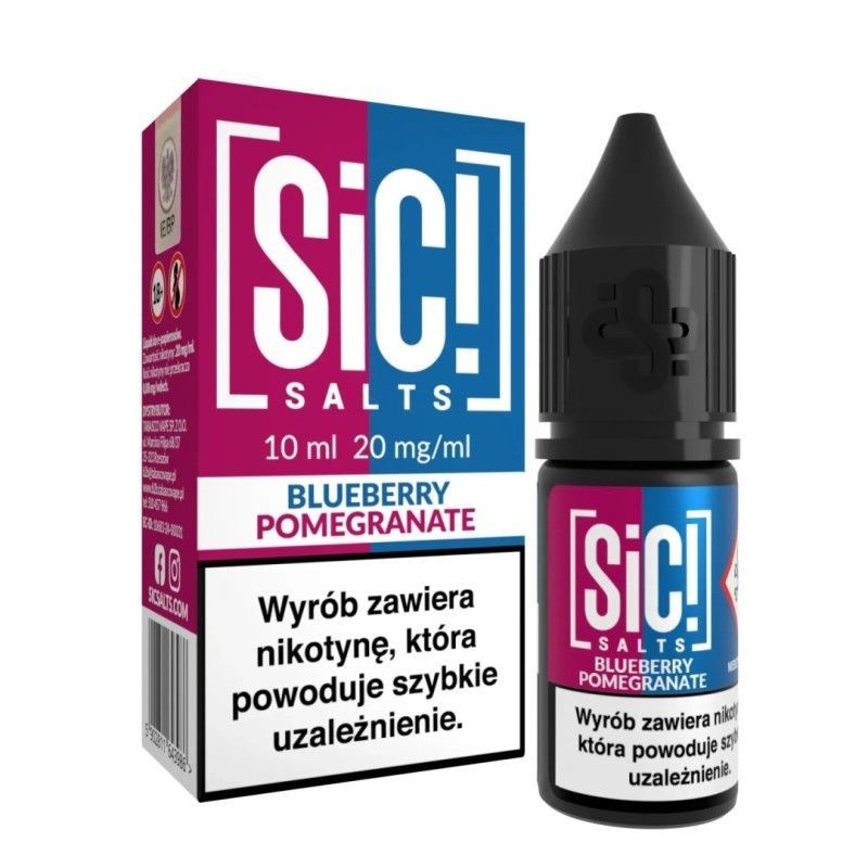 Liquid Sic Salts 10ml - Blueberry Pomegranate 20mg | Bigvapoteur