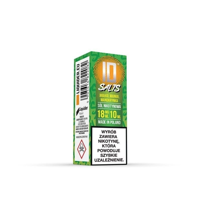 Liquid ID Salt - 10ml Apple Mango Mandarin 18mg | Bigvapoteur