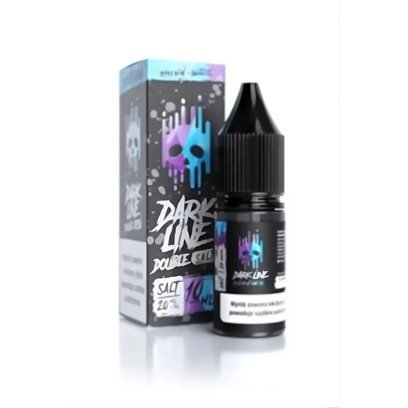 Liquid DARK LINE DOUBLE SALT 10ml - Cassis Menthol 20mg | Bigvapoteur