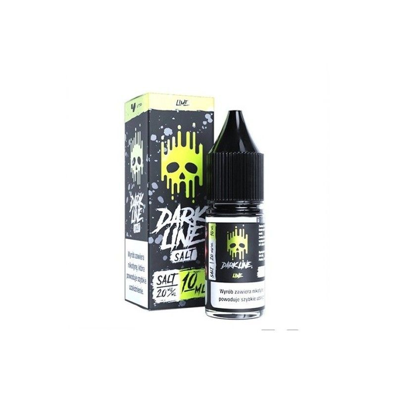 Liquid DARK LINE Salt 10ml - Lime 20mg | Bigvapoteur