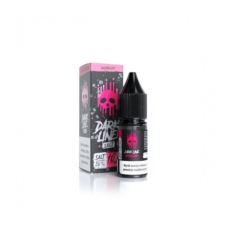 Liquid DARK LINE Salt 10ml - Raspberry 20mg | Bigvapoteur