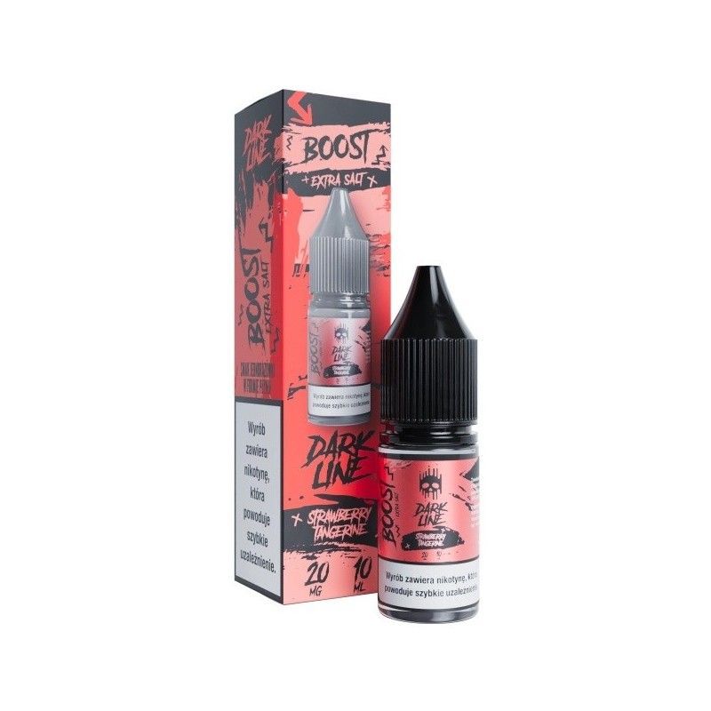 Liquid Dark Line Boost Salt 10ml - Truskawka Mandarynka 20mg | Bigvapoteur