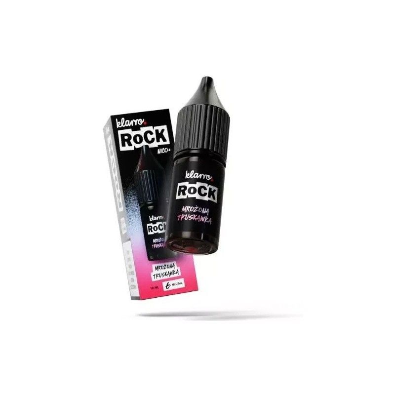 Liquid Klarro ROCK 10ml - Fraise Givrée 6mg | Bigvapoteur