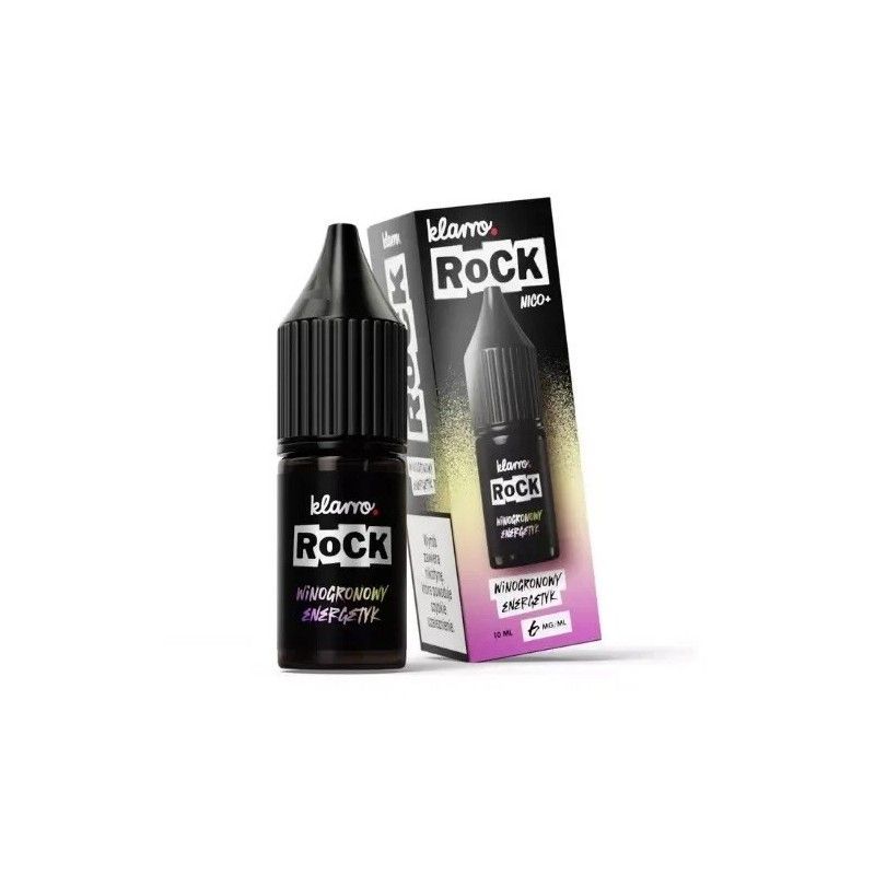 Liquid Klarro ROCK 10ml - Winogronowy Energetyk 6mg | Bigvapoteur