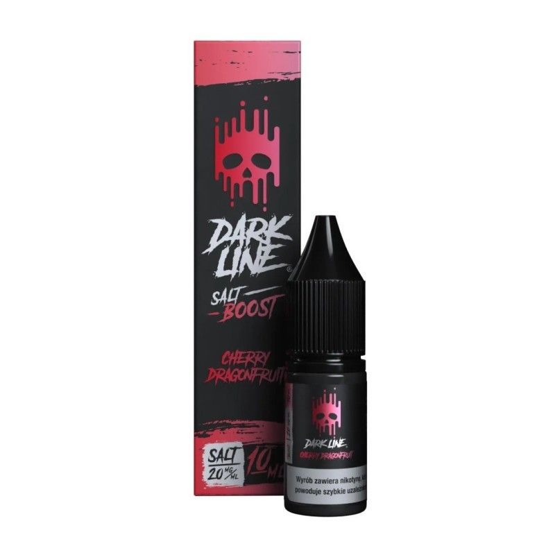 Liquid Dark Line Boost Salt 10ML - Wiśnia Smok Owoc 20MG | Bigvapoteur