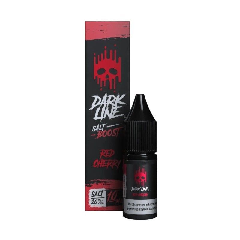 Liquid Dark Line Boost Salt 10ML - Red Cherry 20MG | Bigvapoteur