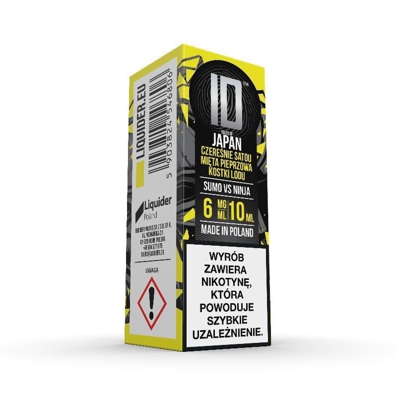 Liquid ID - 10ml Sumo VS Ninja 6mg | Bigvapoteur