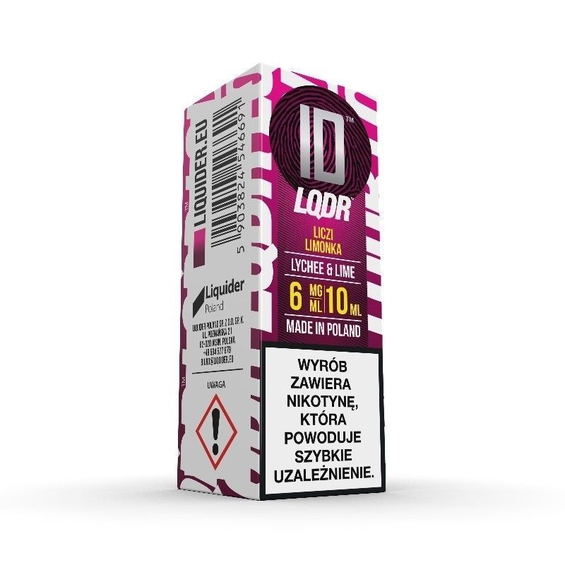 Liquid ID - 10ml Litchi & Citron vert 6mg | Bigvapoteur