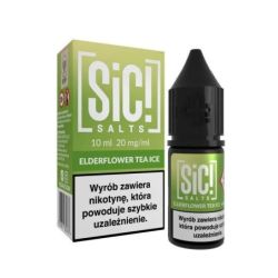 Liquid Sic Salts 10ml - Herbata Elderflower z Lodem 20mg | Bigvapoteur
