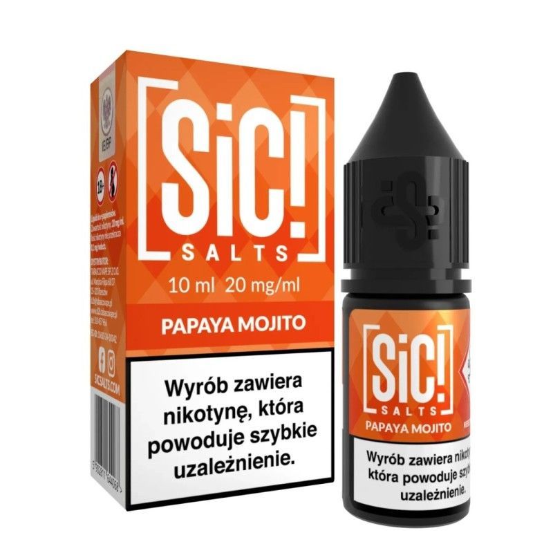 Liquid Sic Salts 10ml - Mojito Papaye 20mg | Bigvapoteur