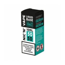 Base Shot NIC'N'VAPE 10ml 50/50 - 6mg | Bigvapoteur