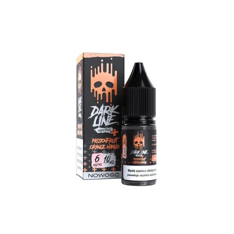 Liquid Dark Line Nicotine+ 10ml - Passion Orange Mango 6mg | Bigvapoteur
