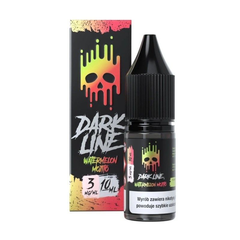 Liquid Dark Line 10ml - Arbuzowe Mojito 3mg | Bigvapoteur
