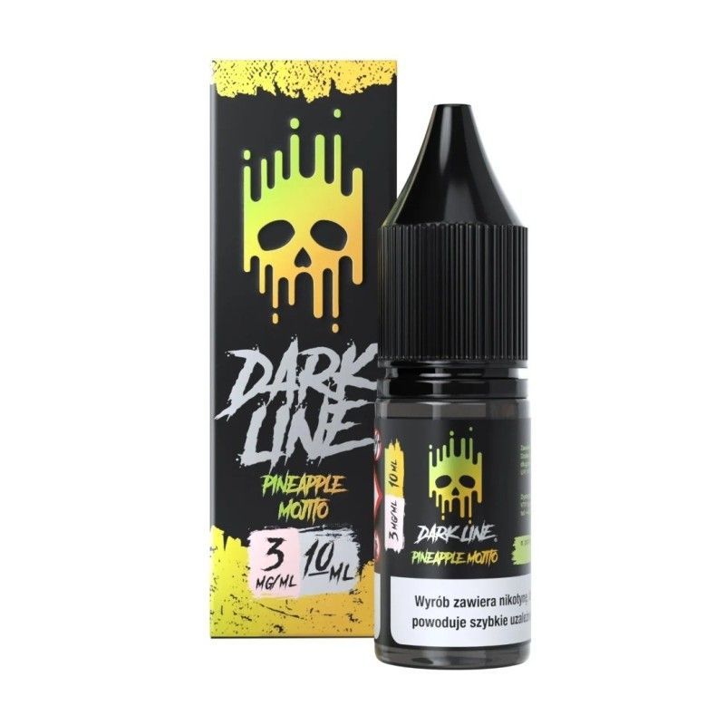 Liquid Dark Line 10ml - Mojito à l'Ananas 3mg | Bigvapoteur