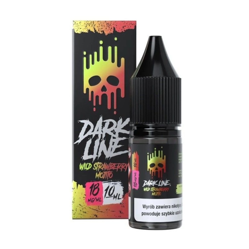Liquid Dark Line 10ml - Dzika Truskawka Mojito 18mg | Bigvapoteur