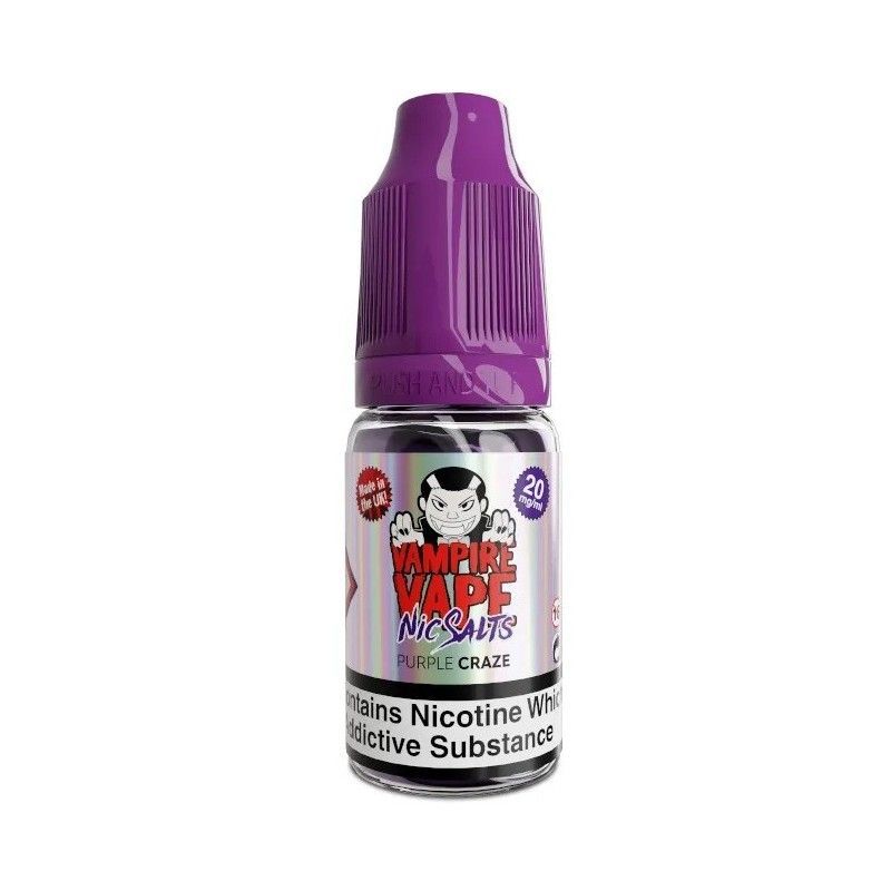 Liquid Vampire Vape Salt - Purple Craze 20 mg | Bigvapoteur