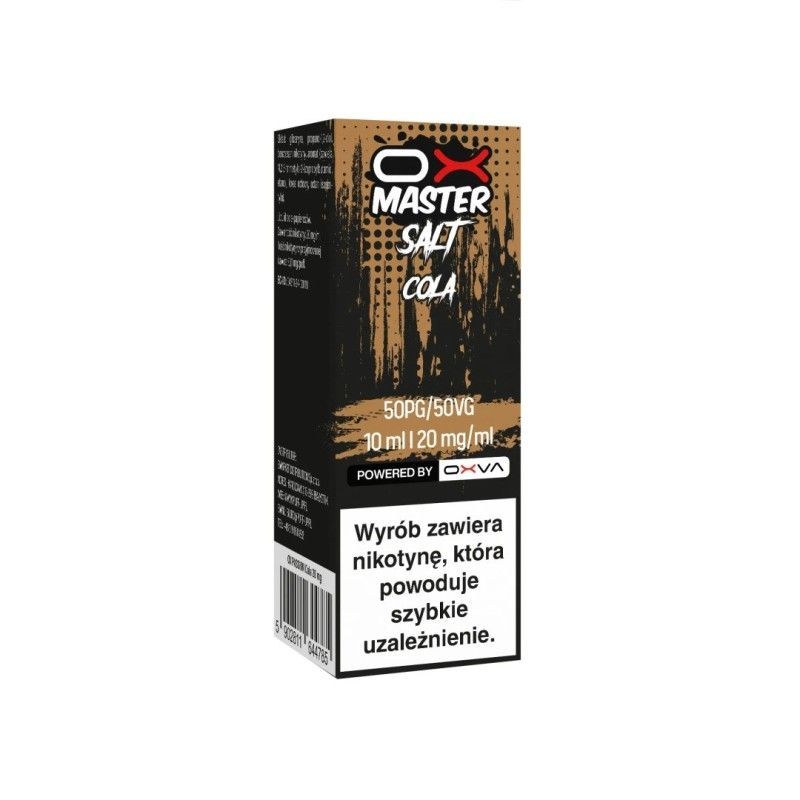 OXVA OX Master Salt Liquid - Cola 20mg | Bigvapoteur