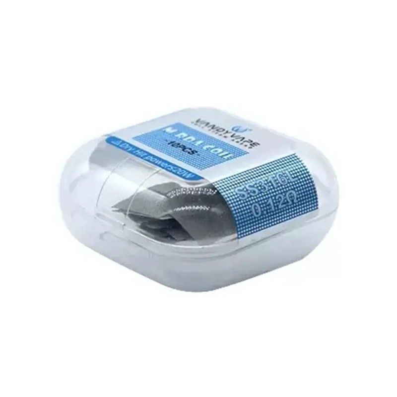 Vandy Vape SS316L M RDA Mesh Heating Coils 0.12ohm (10 pcs.) | Bigvapoteur