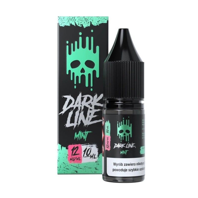 Liquid DARK LINE 10ml - Mięta 12mg | Bigvapoteur