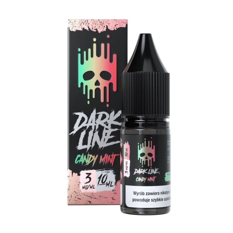 Liquid DARK LINE 10ml - Candy Mint 3mg | Bigvapoteur