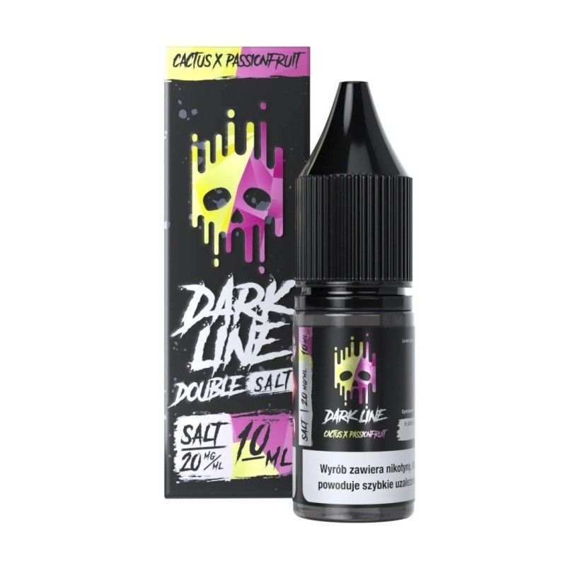 Liquid DARK LINE DOUBLE SALT 10ml - Cactus Fruit de la Passion 20mg | Bigvapoteur