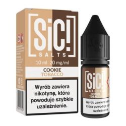Liquid Sic Salts 10ml - Cookie Tobacco 20mg | Bigvapoteur