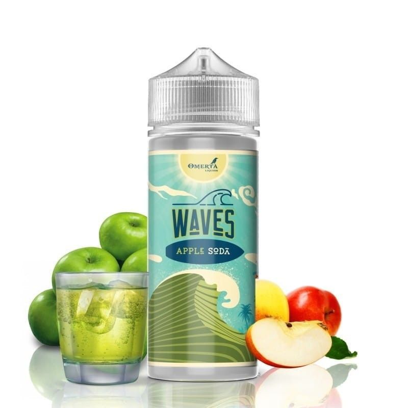 Longfill Omerta 20/120ml - Vagues de Soda à la Pomme | Bigvapoteur