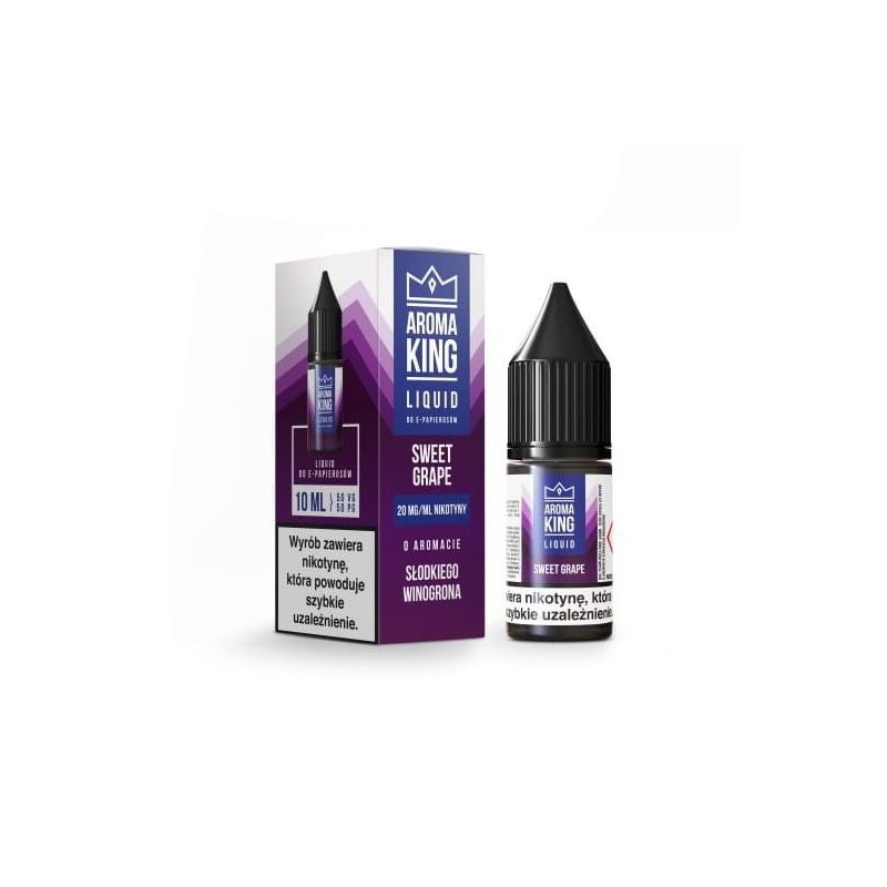 Liquid Aroma King Salt V2 - Sweet Grape Ice 20mg 10ml | BigVapoteur