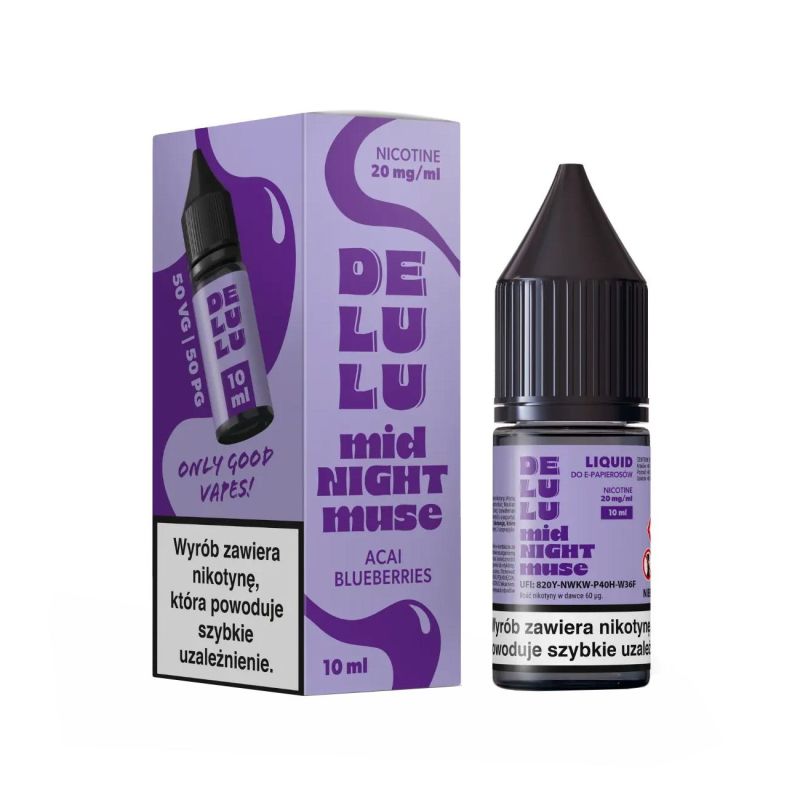 E-Liquide Delulu Salt - Midnight Muse 20mg 10ml | BigVapoteur