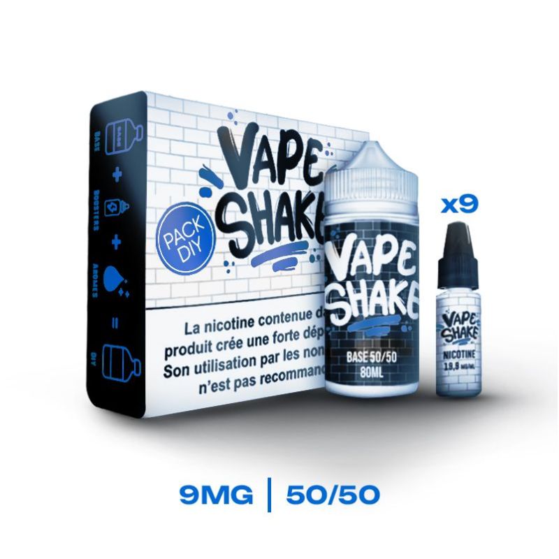 Pack Diy 9mg 50/50 - 200ml - Vape Shake | BigVapoteur