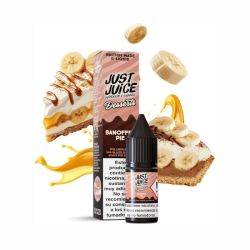 Just Juice Bar Desserts Salt - Banoffee Pie 20mg 10ml | BigVapoteur
