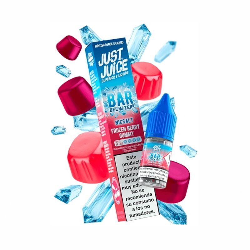 Just Juice Bar Below Zero Salt - Frozen Berry Gummy 20mg 10ml | BigVapoteur
