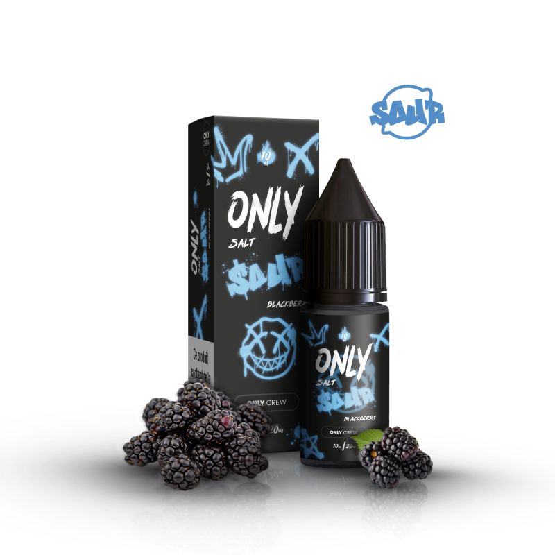 Liquid Only Sour Salt - Blackberry 20mg 10ml | BigVapoteur