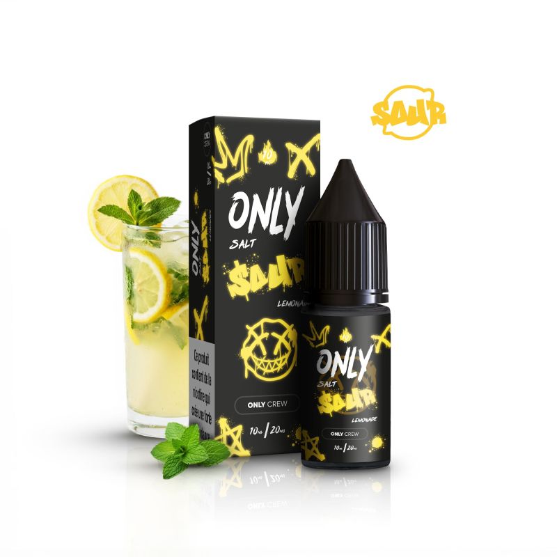 E-Liquide Only Sour Salt - Lemonade 20mg 10ml | BigVapoteur