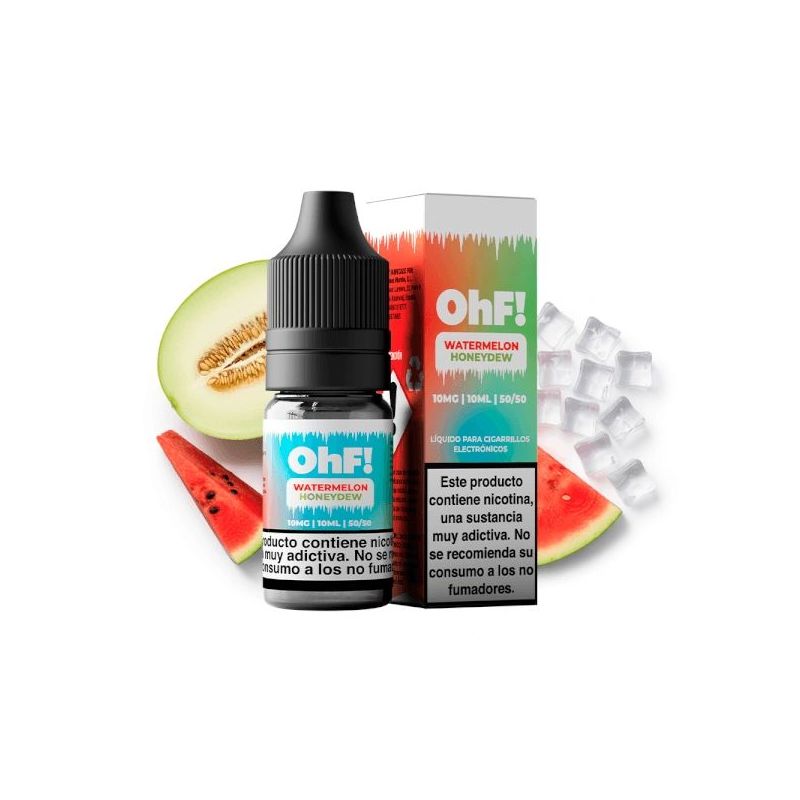 Liquid OhF! Salts Ice - Watermelon Honeydew 10mg 10ml | BigVapoteur