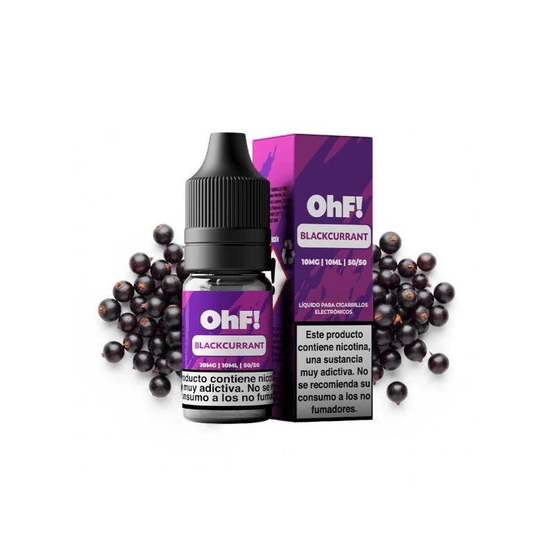 E-Liquide OhF! Salts Fruits - Blackcurrant 20mg 10ml | BigVapoteur