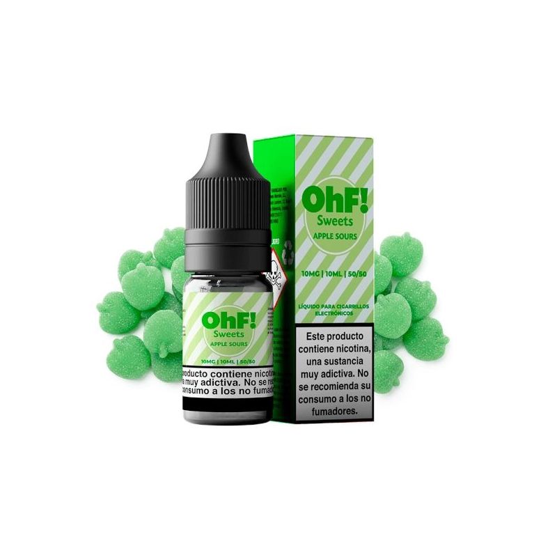 E-Liquide OhF! Salts Sweets - Apple Sours 20mg 10ml | BigVapoteur
