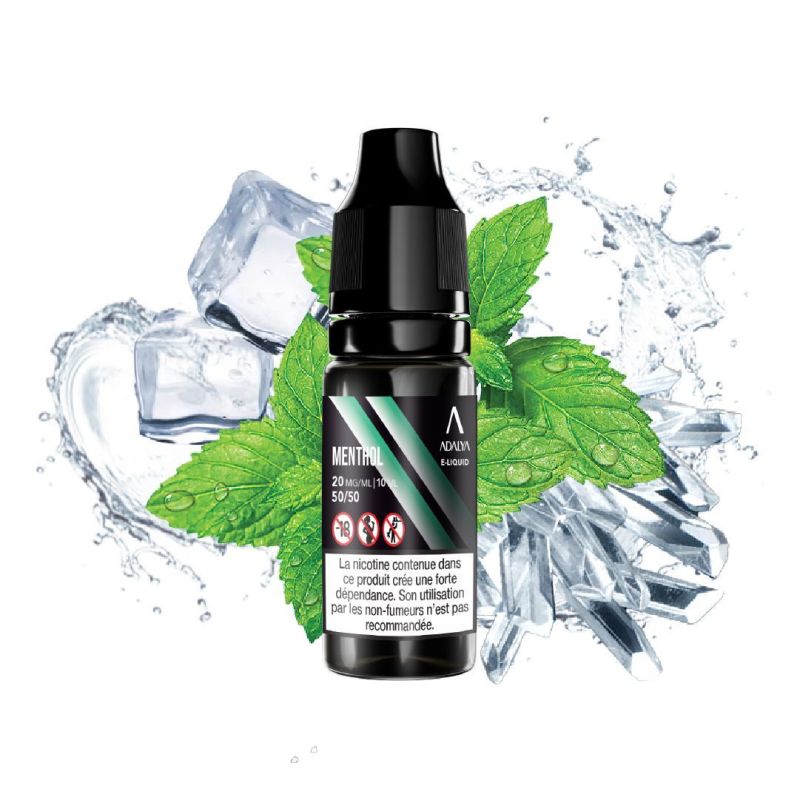 E-liquide ADALYA Salt 10ml - Menthol 20mg | BigVapoteur