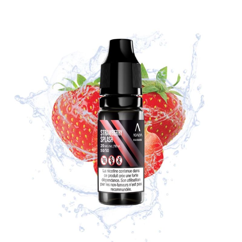 ADALYA Salt E-Liquid 10ml - Strawberry Splash 20mg | BigVapoteur