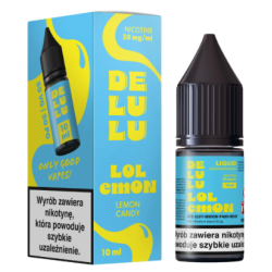 Liquid Delulu Salt - LOLemon 20mg 10ml | BigVapoteur