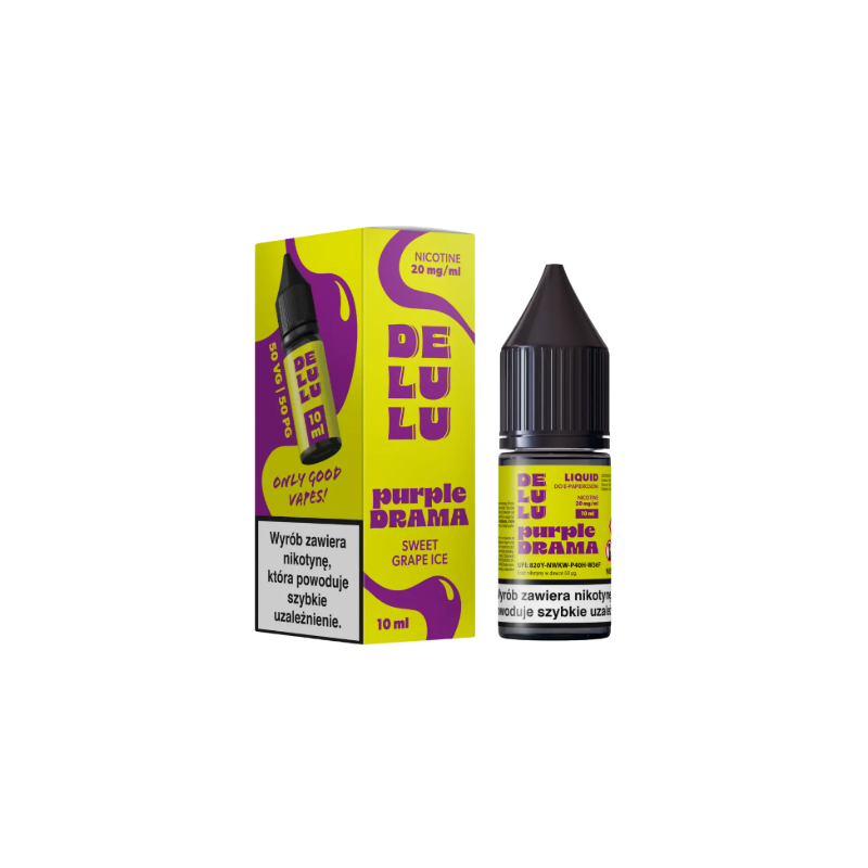 E-Liquide Delulu Salt - Purple Drama 20mg 10ml | BigVapoteur