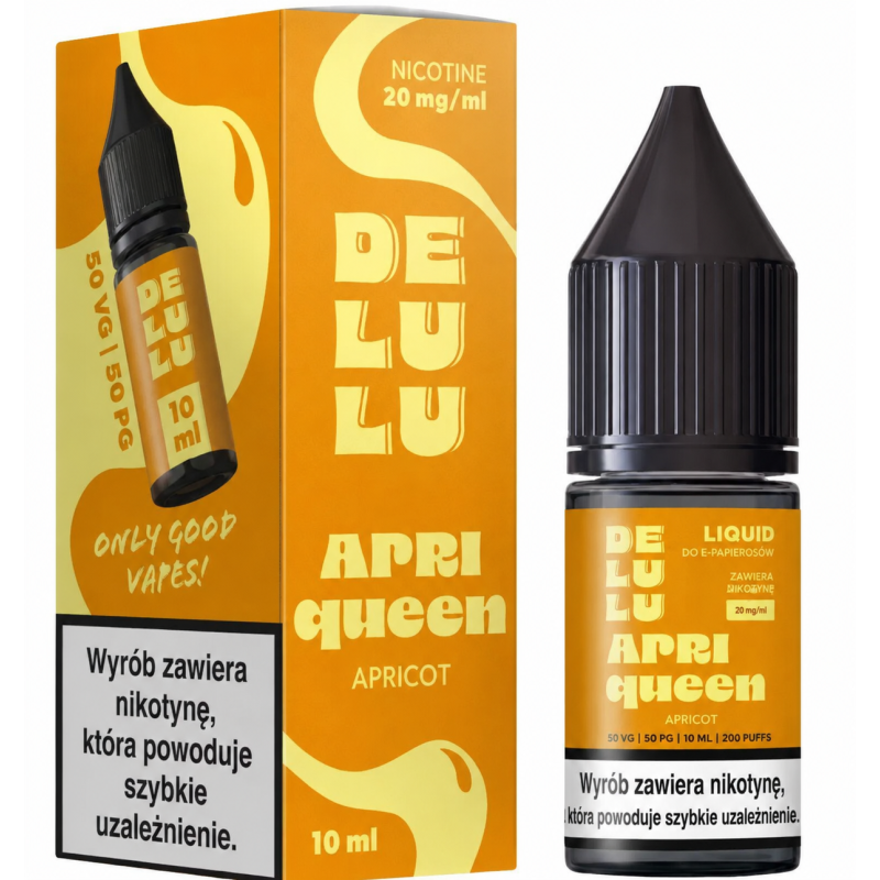 Liquid Delulu Salt - Apriqueen 20mg 10ml | BigVapoteur