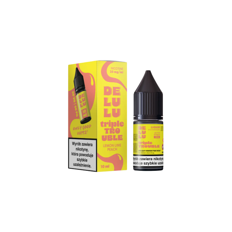 Liquid Delulu Salt - Triple Trouble 20mg 10ml | BigVapoteur